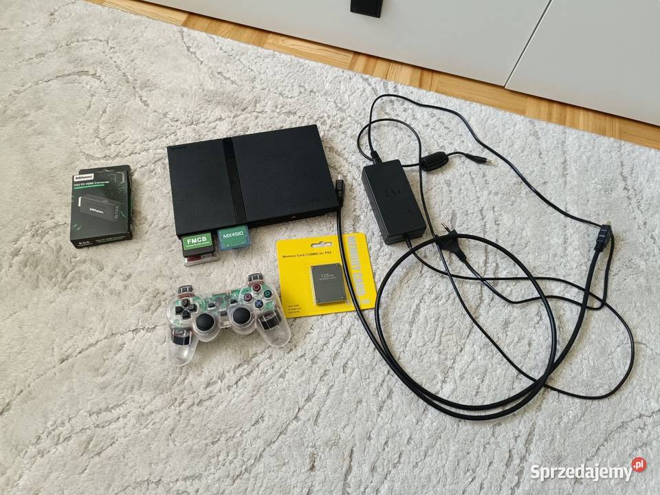 Konsola Sony PlayStation 2 Slim SCPH77003 2 FMCB Pruszków