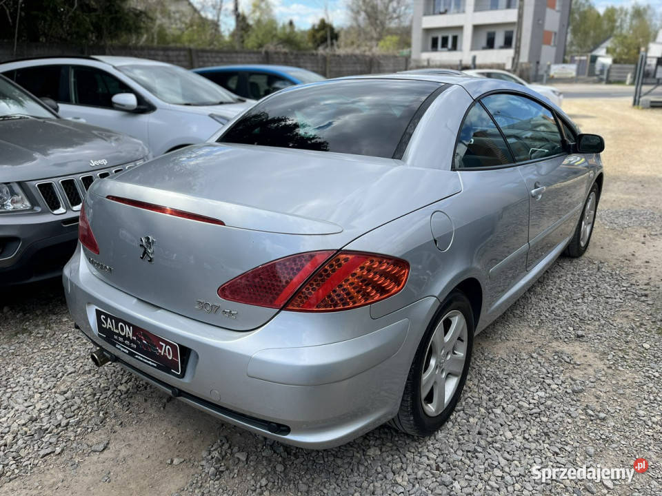 Peugeot 307 CC 20 Klima Alu El szyby KS Serw Bez Częstochowa