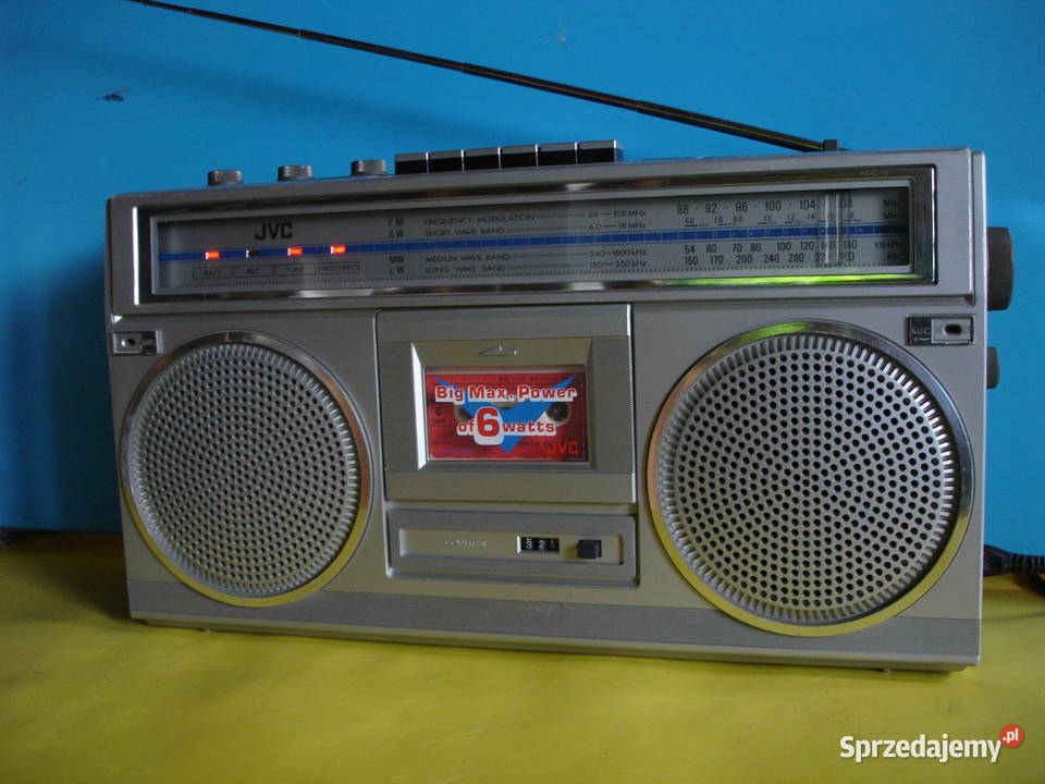 Radiomagnetofon JVC RC555L Pozostałe Zielona Góra sprzedam