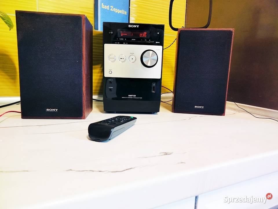 Wieża Sony CMTFX200 CDAudioMP3 CDRRW USB FM Mińsk Mazowiecki sprzedam