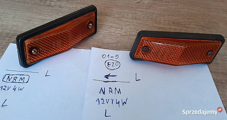 Lampa lampy kierunkowskazu boczne FIAT 125 p FSO wielkopolskie Ostrów Wielkopolski