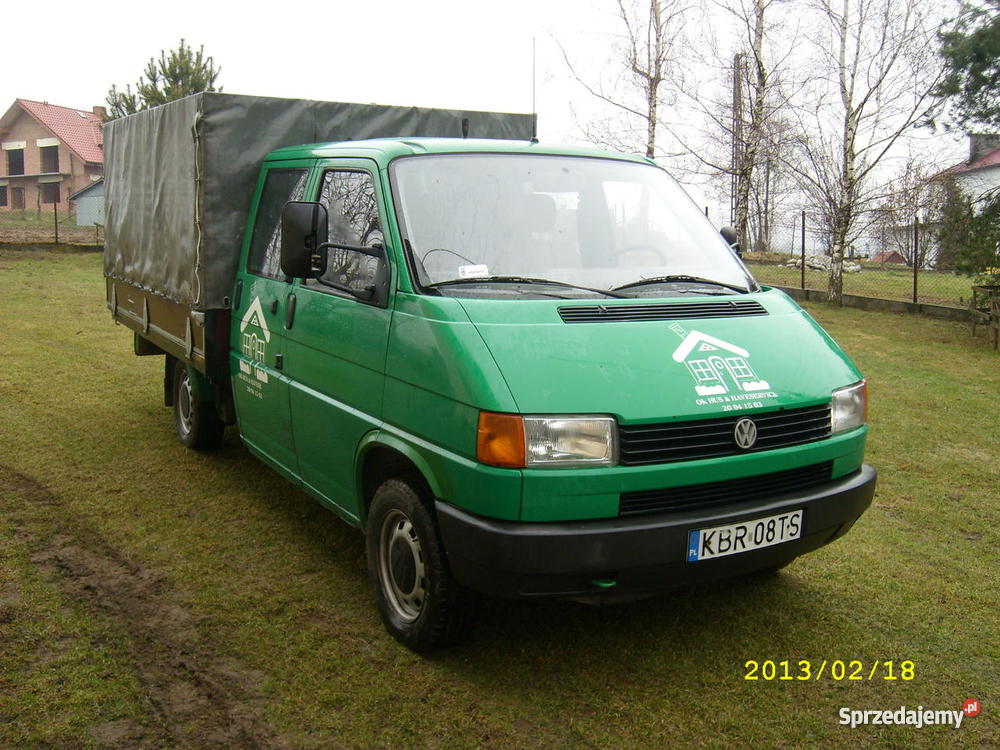 VW T4 24 Diesel 6 osób długa skrzynia ładunkowa