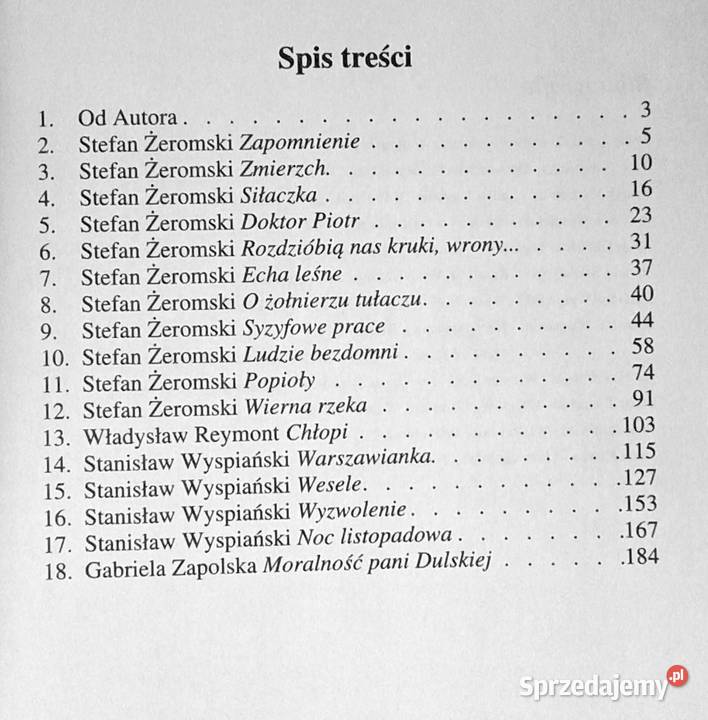 Młoda Polska Streszczenia problematyka Teresa Książki i Podręczniki Chełm