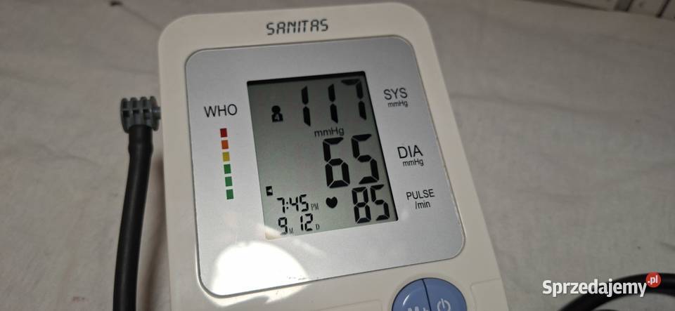 Ciśnieniomierz Sanitas SBM21 Czytaj Opis Zielona Góra sprzedam