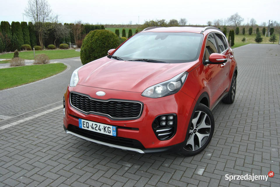 Kia Sportage GTline Kamera cof SKÓRA LEDY GPS nieuszkodzony lubelskie Modliborzyce