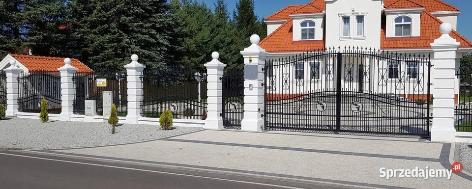 Słupy Dworkowe Ogrodzenia Betonowe Stylowe małopolskie Kraków