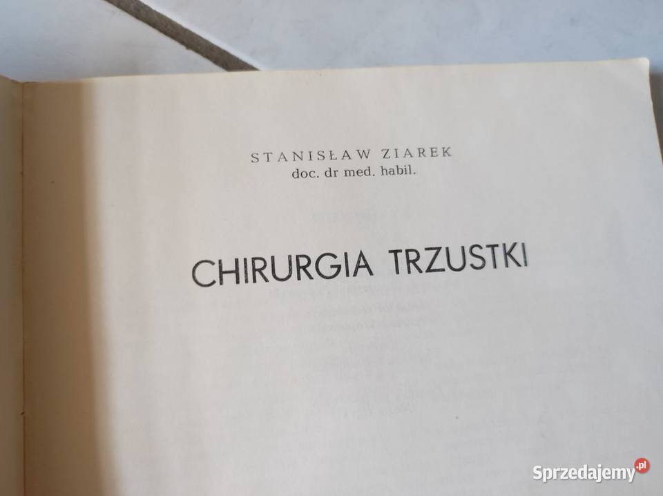 Chirurgia trzustki Stanisław Ziarek medycyna Kielce