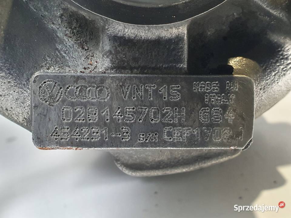 TURBOSPRĘŻARKA Audi A4 B6 19 TDI turbo osobowe Chełm