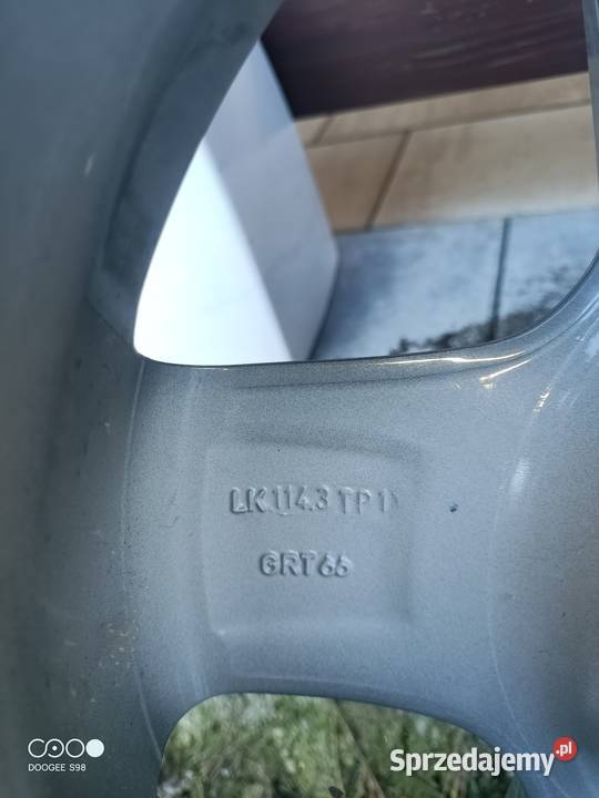 Alufelgi koła 5x1143 trafic Vivaro primastar Wszemirów sprzedam