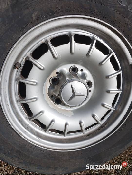 Mercedes W116 W123 W126 koła zimowe baroki 65J14 Samochodowe
