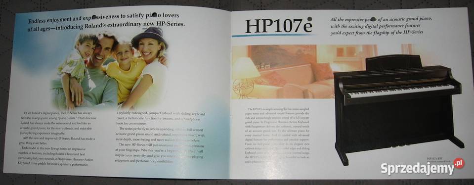 Roland digital pianos catalogs brochures Kępice