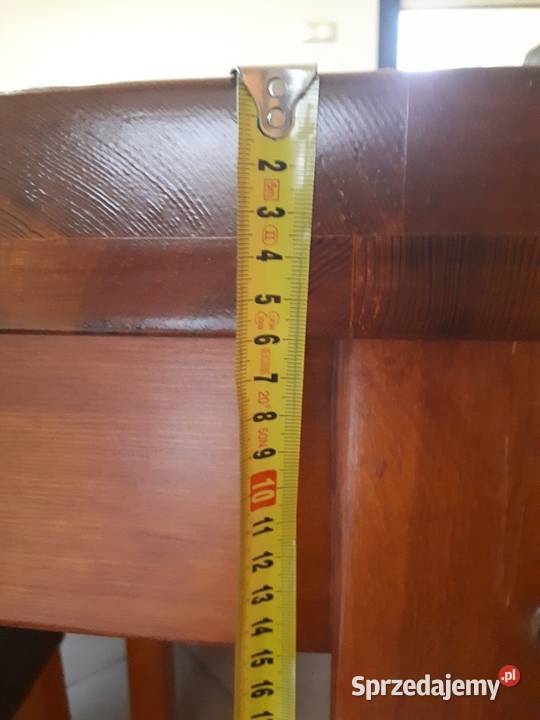 Duży drewniany stół do jadalni 180 x 180 180cm sprzedam