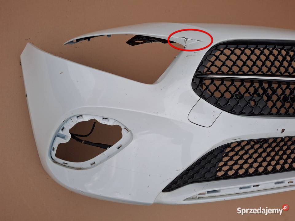 MERCEDES A KLASA W177 LIFT ZDERZAK PRZÓD PDC lubuskie Bieleń