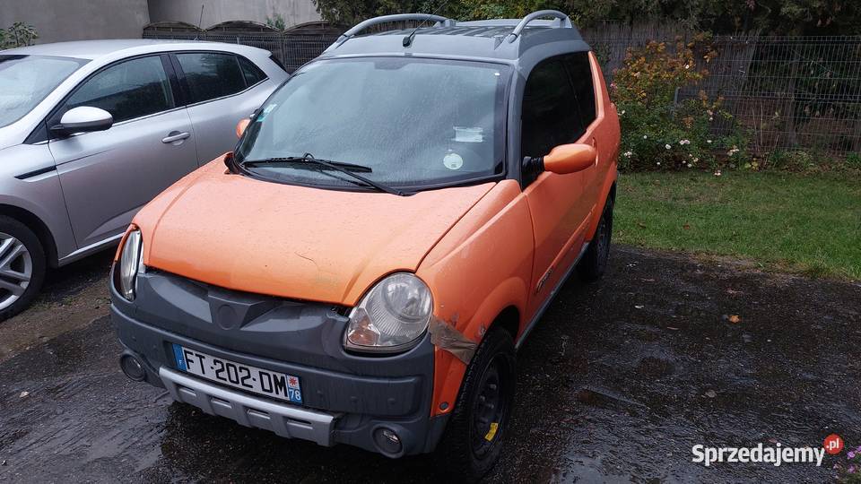 Aixam na czesci calosc uszkodzony Crossline Aixam Warszawa