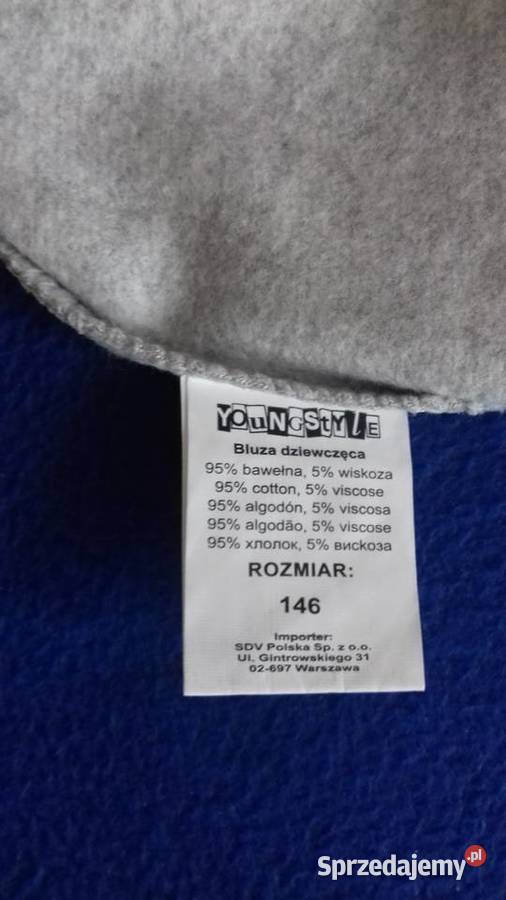 Bluzę dziewczęcą 146 nową tanio sprzedam