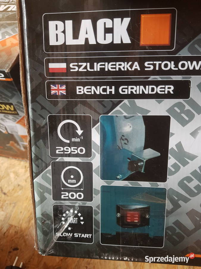 SZLIFIERKA STOŁOWA 1700W 2xKAMIEŃ 200 MM