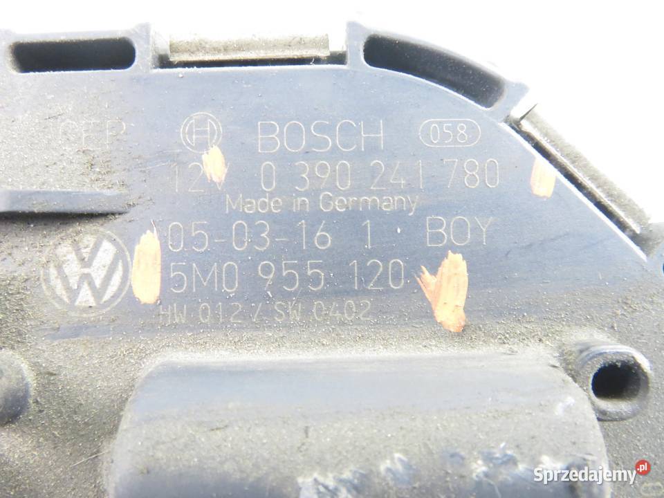 MECHANIZM WYCIERACZEK VW GOLF PLUS 0390241780 osobowe małopolskie