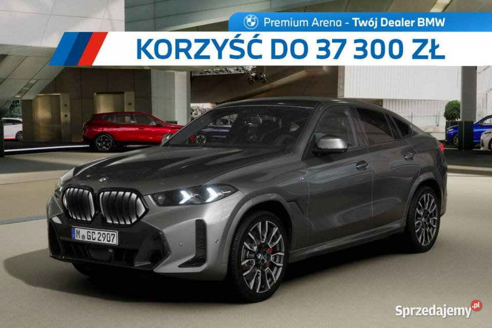 BMW X6 X6 xDrive30d Dostępny ręki G06 2019 BMW Łódź