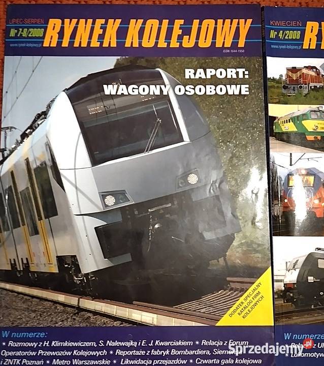 czasopisma Rynek kolejowy Bukowno