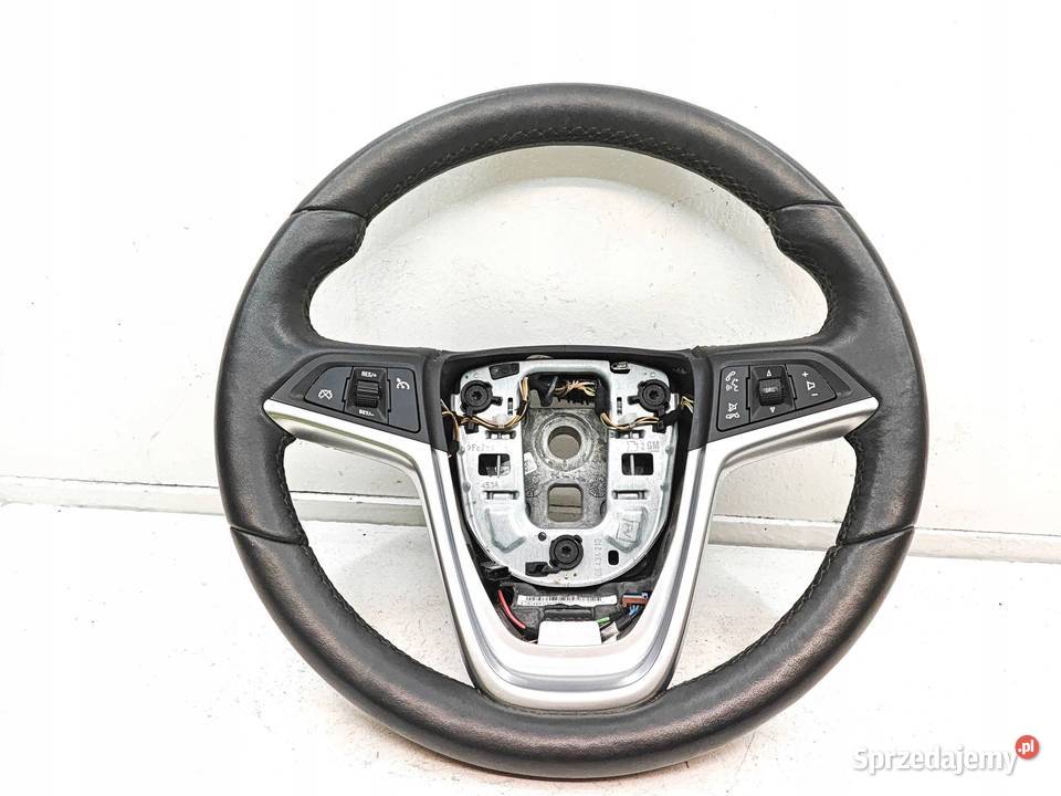 Opel Meriva B KIEROWNICA SKÓRA MULTIFUNKCJA osobowe Kierownice Opole Lubelskie