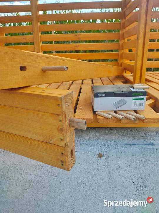Drewutnia podwójna na drewno 55 x 2m z dachem Kalety