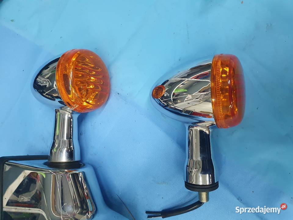 Suzuki Intruder 1800 VZR VLR M lampa przód Chrom wielkopolskie