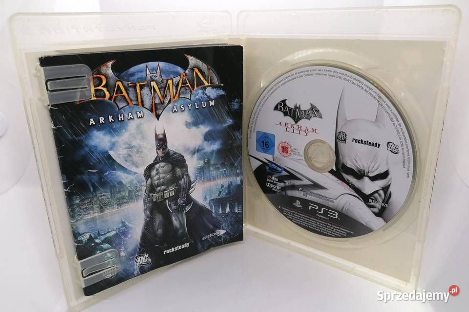 Gra Batman Arkham Asylum 3 Sony Playstation 3 Gry na konsole Gry komputerowe i konsolowe Elbląg