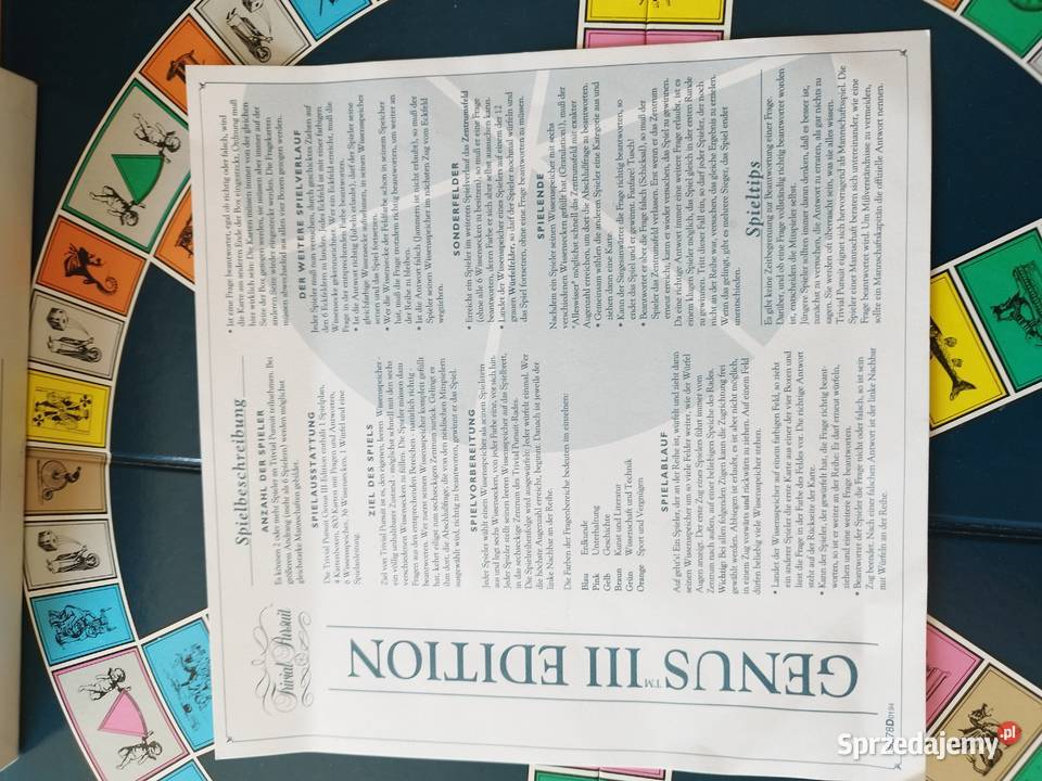 Gra planszowa Tribal Pursuit III edycja Słubice