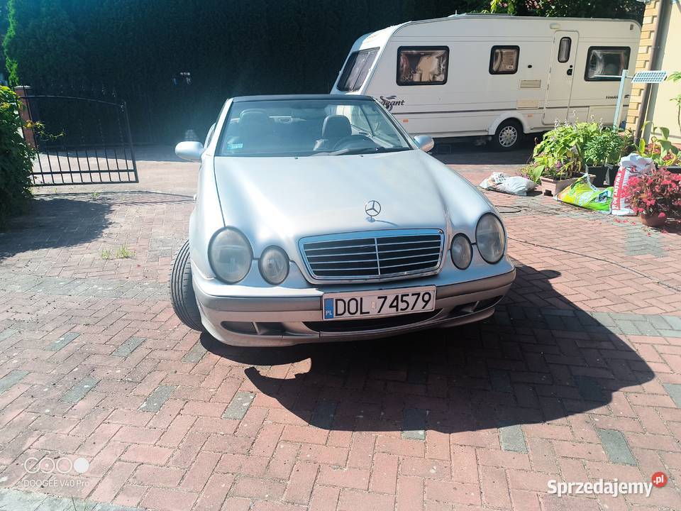 Merceds CLK kabriolet klasyk z gazem Rok produkcji 1999
