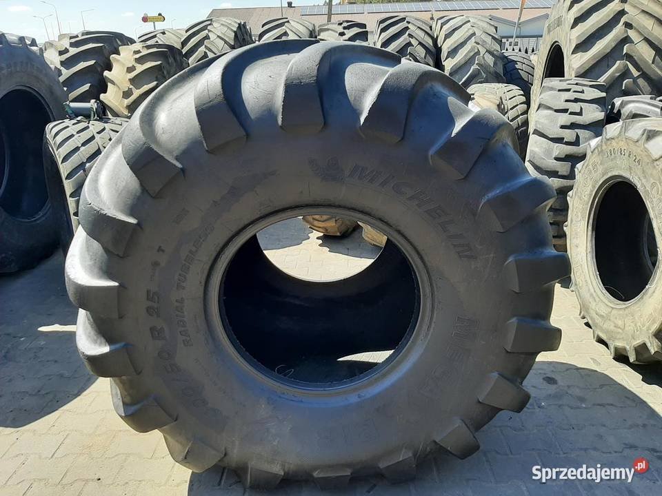 Opona używana rolnicza 100050R25 MICHELIN Zaścianki sprzedam
