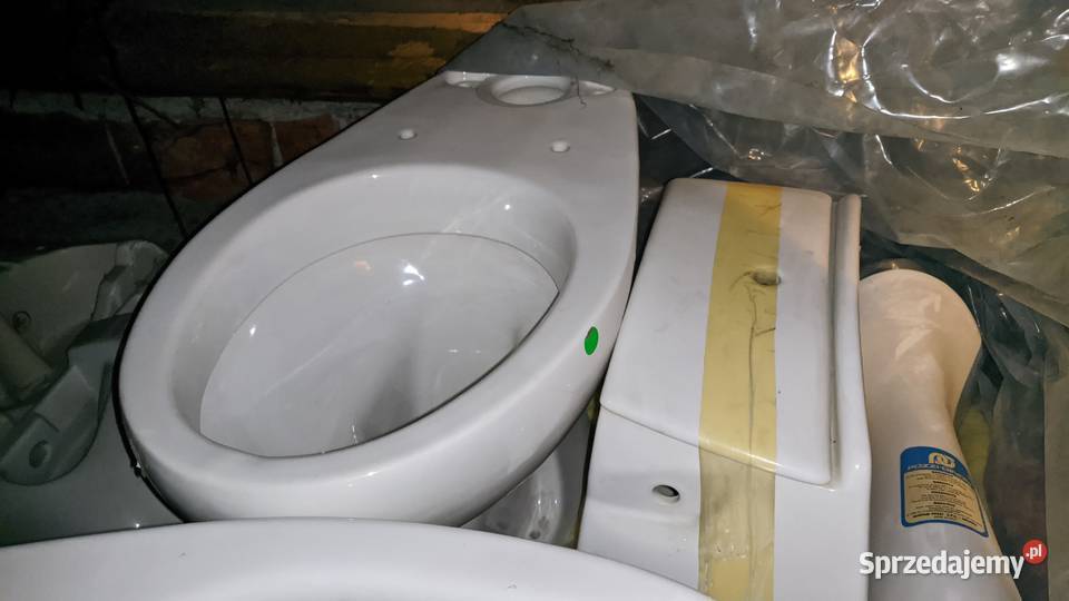 Ceramika łazienkowa komplet nowy bidet kompakt małopolskie Ciężkowice