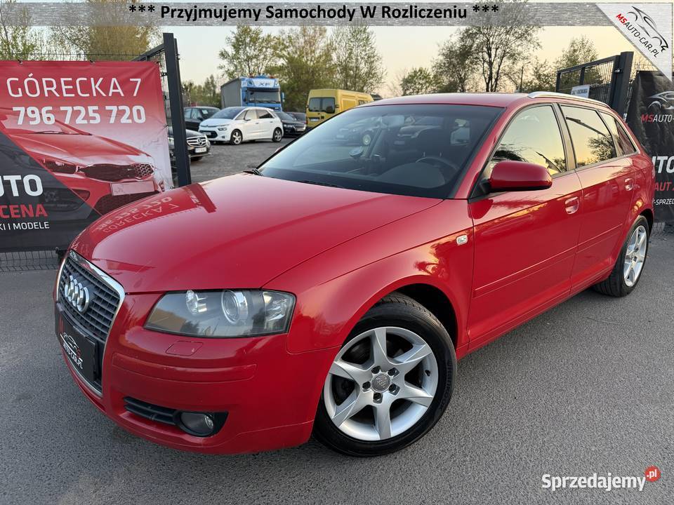 Audi A3 2005 16 Benzyna LIFT Climatronic światła przeciwmgielne Poznań