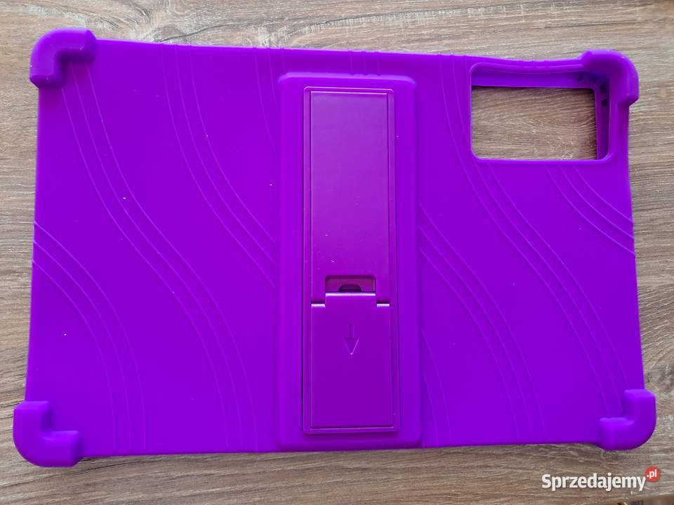 nowe fioletowe silikonowe etui na tablet szer 26 Sandomierz sprzedam