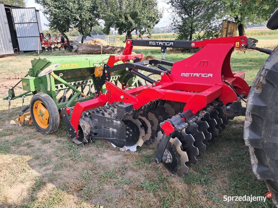 Zestaw siewny 25m agregat talerzowy siewnik Lublin sprzedam