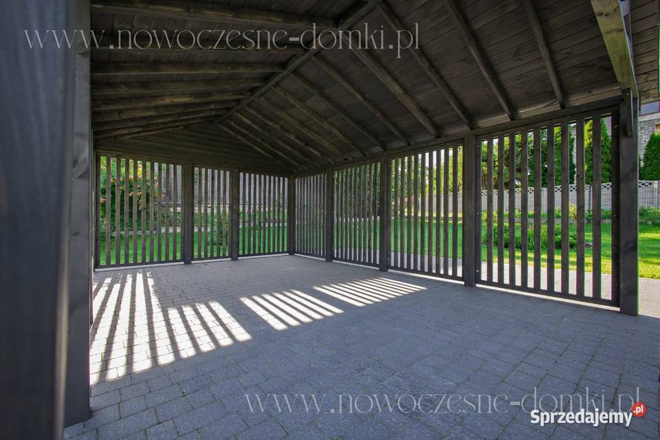 Wiata Samochodowa Drewniana San Marino 4x6 Bielsko-Biała