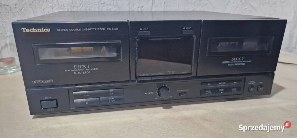 Magnetofon Stereo Cassette Deck Technics RSX120 Międzychód