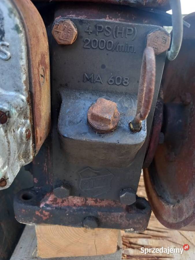 Silnik stacjonarny Deutz Otto M 608 zabytkowy