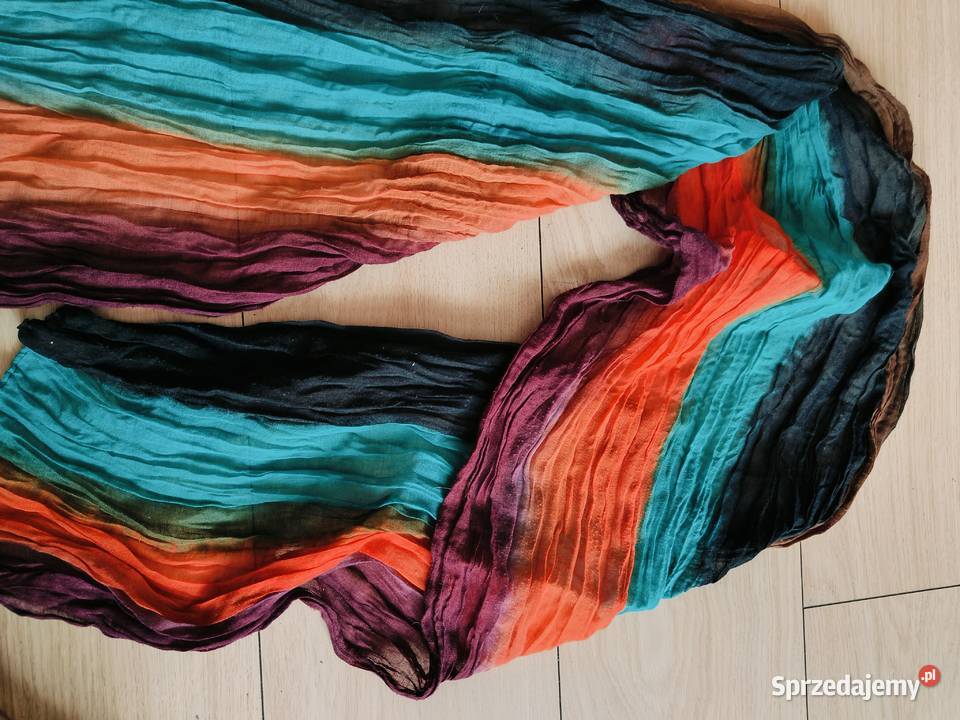 Apaszka szalik w kolorze jesieni Gdańsk