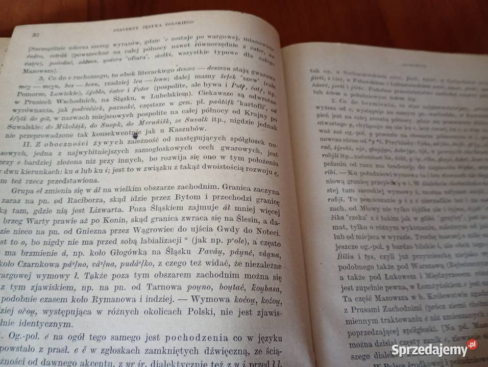 Dialekty języka polskiego z mapami Kazimierz Rok wydania 1957 Gdańsk
