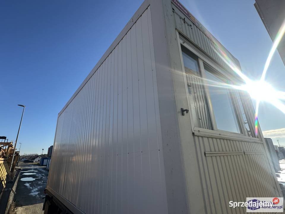 KONTENER BIUROWY SZATNIA ZAPLECZE BUDOWY 256 Biuro Wrocław