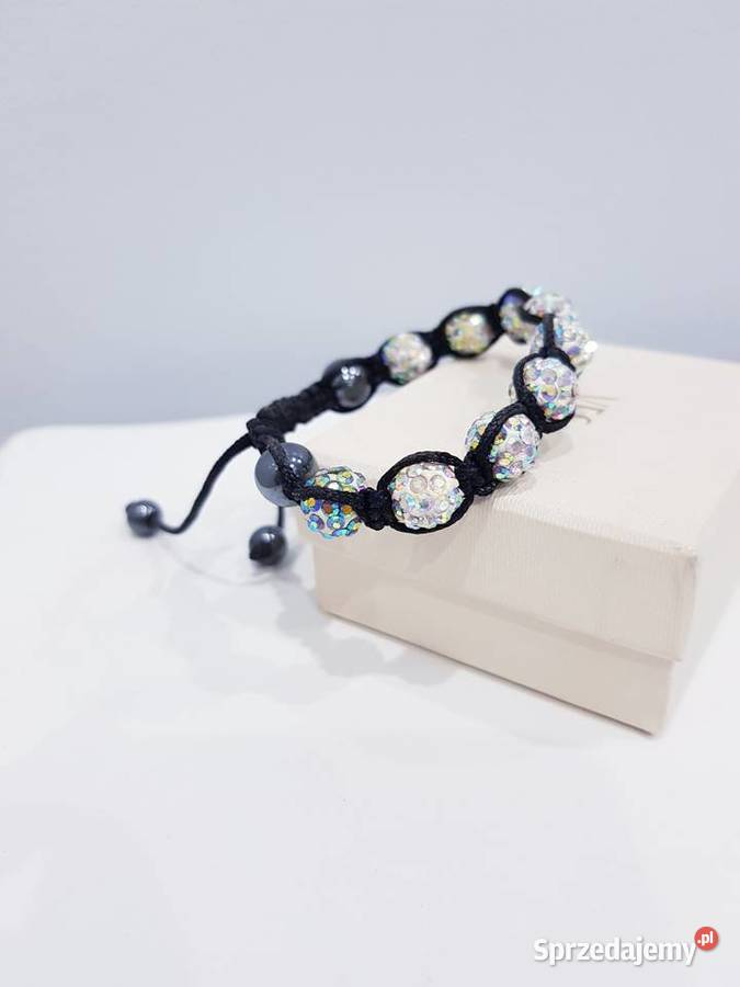 Damska bransoletka z kryształkami shamballa 3 Dąbrowa Górnicza