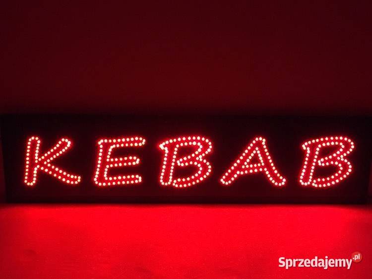 Reklama Led Kebab Gotowa do wysyłki Nowa Pomiechówek