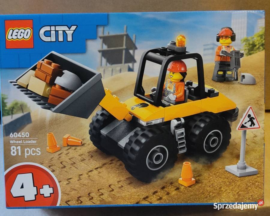 LEGO City 60450 Żółta ładowarka kołowa zachodniopomorskie