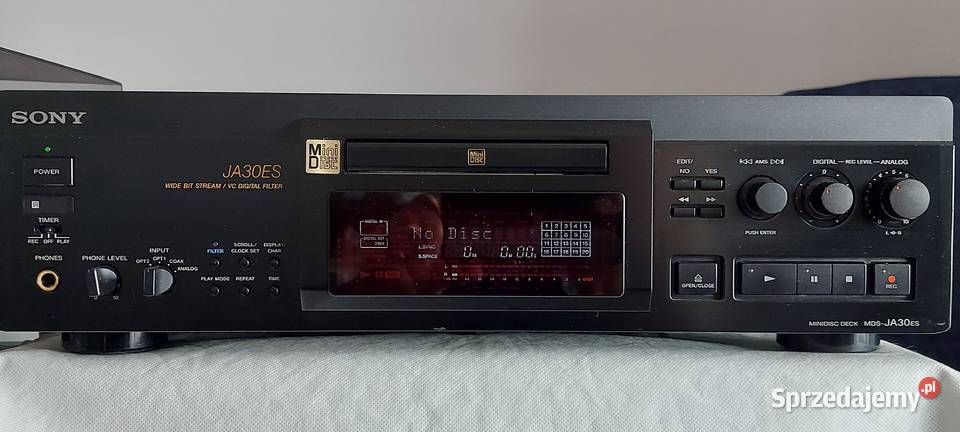 Nagrywarka Minidisc Sony MDSJA30