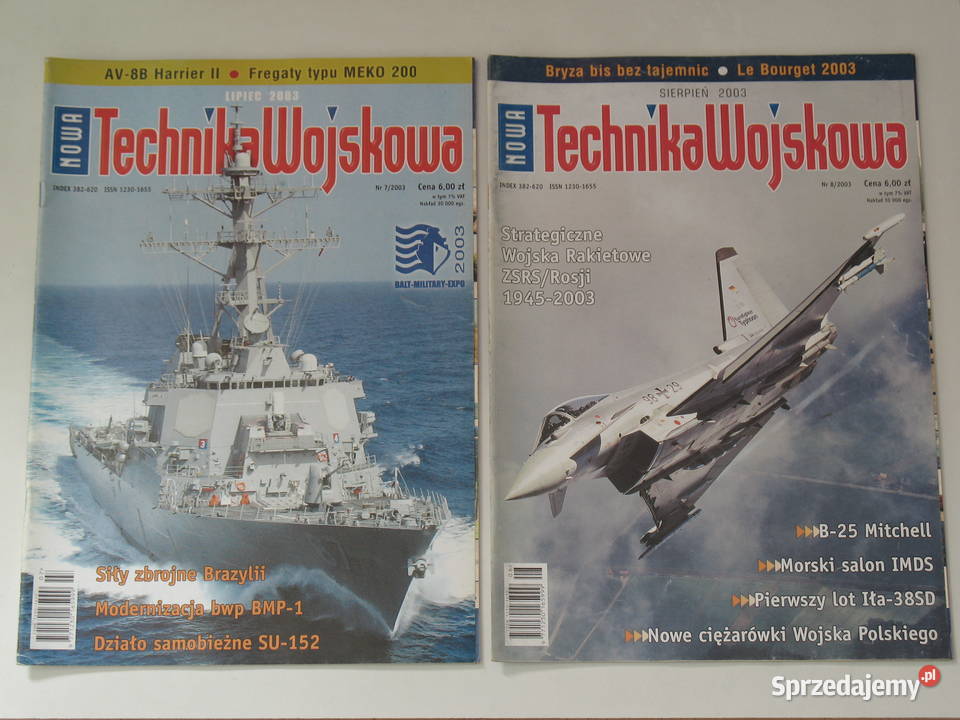 Technika Wojskowa 14 78 1112 rocznik 2003 5 Wojsko i militaria sprzedam