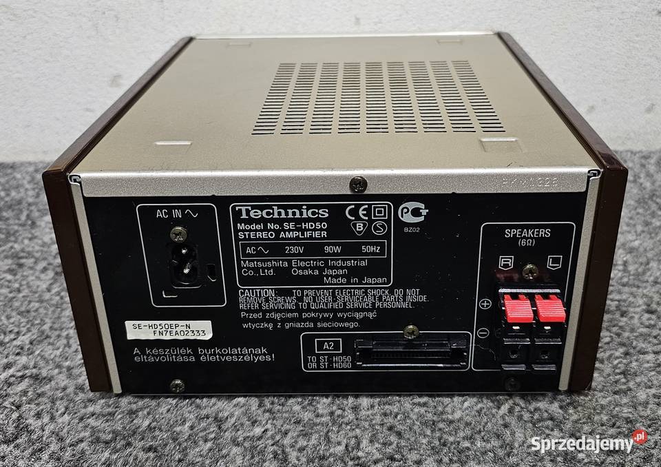 Wzmacniacz stereo Technics SEHD50 sprawny