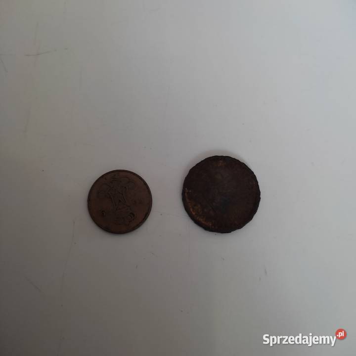 Sprzedam dwie monety Denmark Pozostałe wielkopolskie Kościan