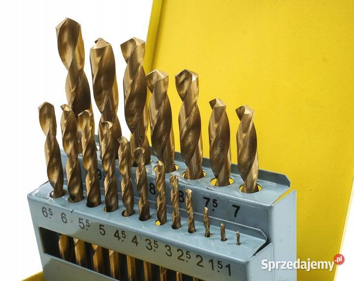 WIERTŁA DO METALU ZESTAW WIERTEŁ 110mm 19 HSS Chmielnik