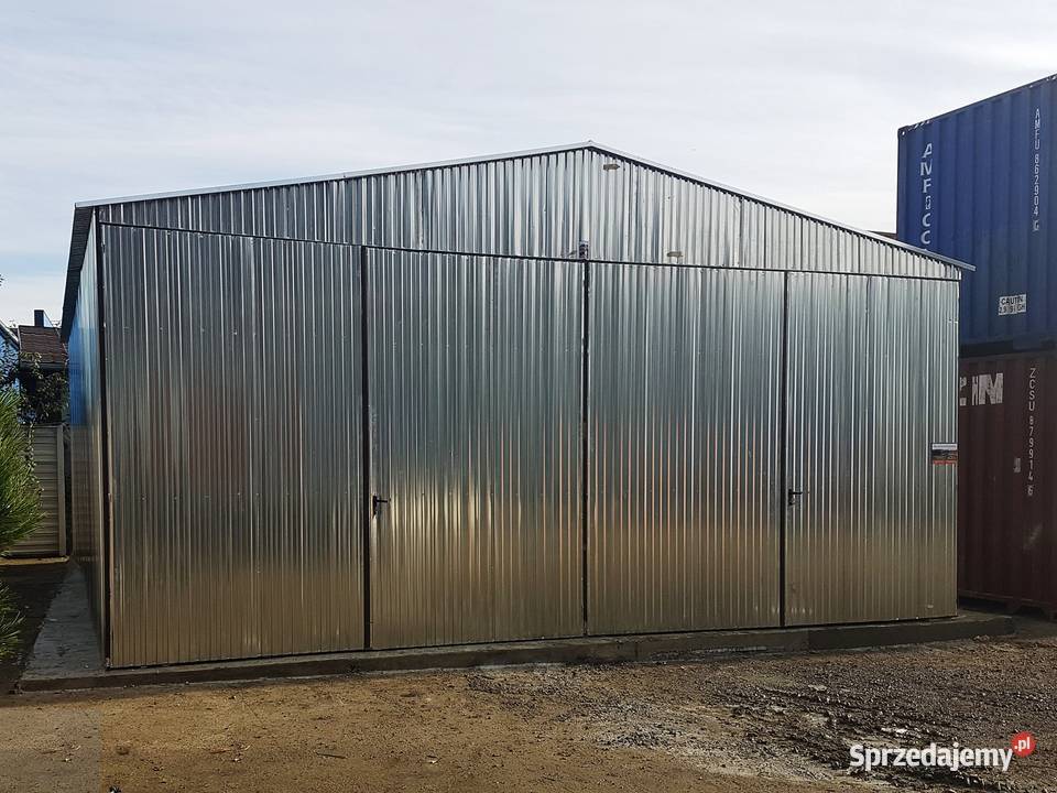 Blaszana montowana hala 8x10m ocynk Kraków