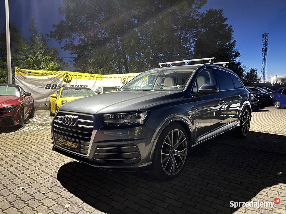 Audi SQ7 2017 podgrzewane fotele Warszawa